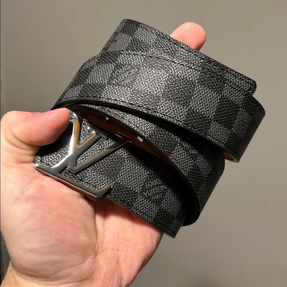 Louis Vuitton Black Monogram belt